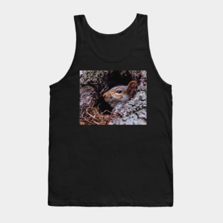 Squirrel At Home Photograph Tank Top